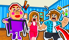Escape Evil Granny Obby!