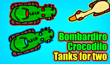 Bombardiro Crocodilo Tanks for two