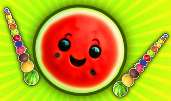 Fruit Merge in 3D - Connect to the Watermelon