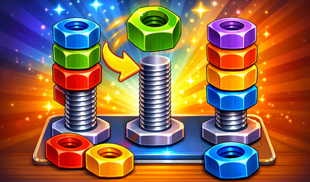 Nuts and bolts: color sorting