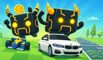 Obby: Drive your car as far as possible