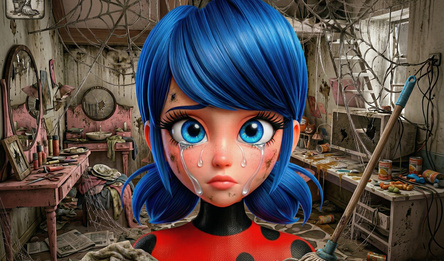 Ladybug Cleaning: Marinette Room