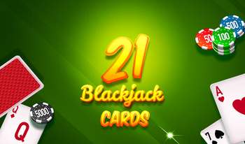 21 Blackjack cards