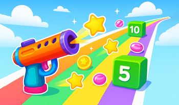 Gun Run: Merge & Shoot