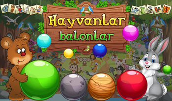 Hayvanlar balonlar