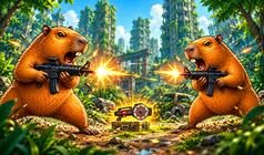 Capybaras with Guns 2