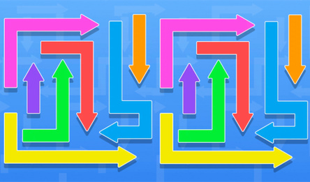 Click the arrows