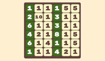 Sort the tile numbers : Adding tiles