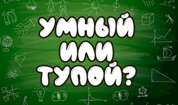 Умный или тупой?