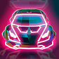 Гульня Neon Flytron: Cyberpunk Racer