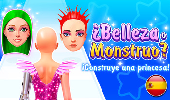 ¿Belleza o monstruo? ¡Construye una princesa!