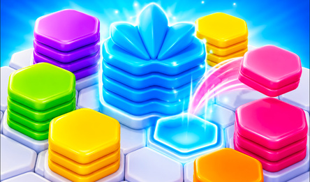 Colored Hexagon