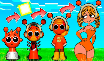 Obby: Sprunki +1 jump power per click