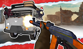 Godfather Road Chase: Realistic Shooter Guns