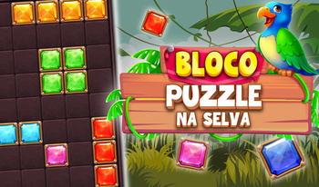 Bloco Puzzle na Selva