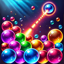 Colored balls shooting game