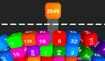 Jelly Cubes 2048