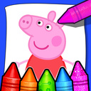 Peppa Pig - Libro para colorear para niños