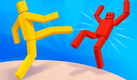 Ragdoll Battle Royale! Wirf den Feind nieder!