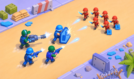 Squad Assembler: Red vs Blue