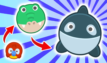 Merge Animals: Collect the Whale!