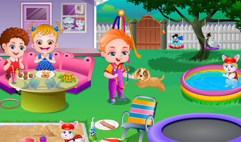 Baby Hazel Pet Party