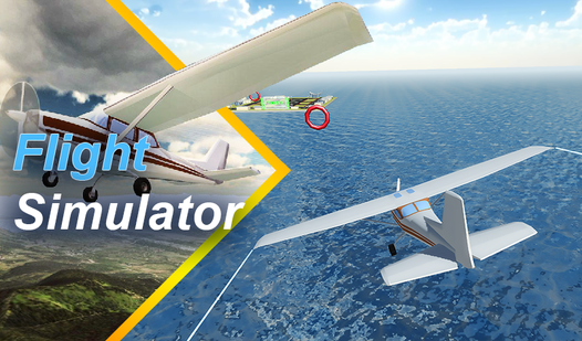 Flight Simulator （由 PLEXYGAMES):网上免费玩 AllWebGames