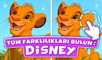 Tüm farklılıkları bulun: Disney