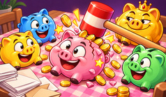 Smash the Piggy! Bills Won't Pay Themselves