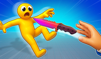Ninja gegen Ragdolls: Scharfer Wurf!