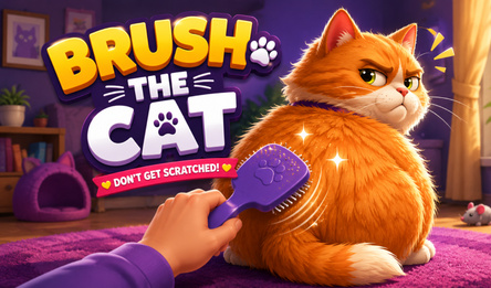 Brush the Cat: dont get scratched!