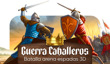 Guerra Caballeros: Batalla arena espadas 3D