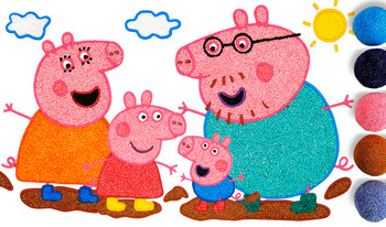 Kids Coloring Book: Peppa Pig