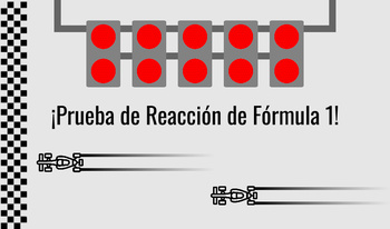 ¡Prueba de Reacción de Fórmula 1!