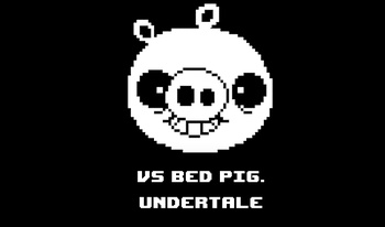 vs Bed Pig. Undertale