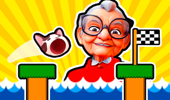 Mini-games Cat and Granny: Relax and Anti-stress