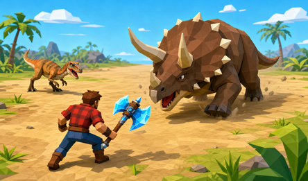 Dino Survival: 3D Simulator
