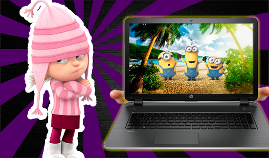 Whats In Ediths Laptop From Despicable Me By Tikakalia Studio