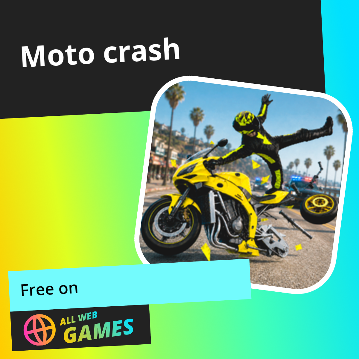 Moto crash: Play Online For Free On AllWebGames