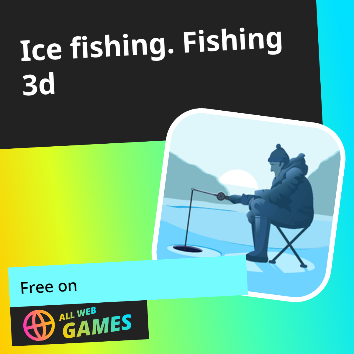 Ice fishing. Fishing 3d: Play Online For Free On AllWebGames