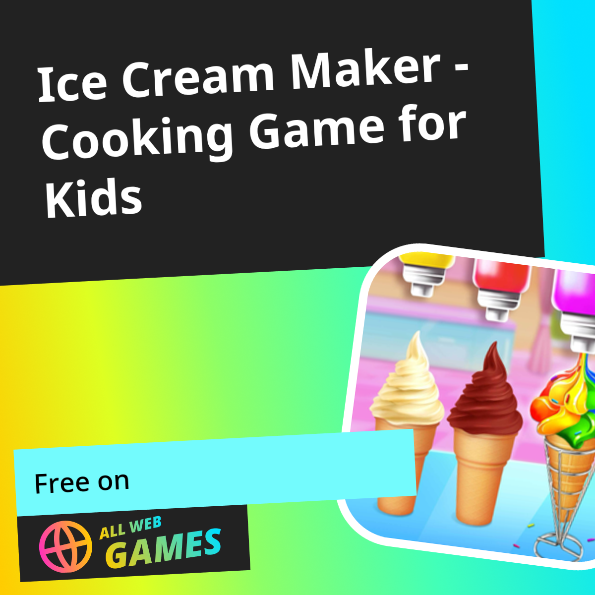 Ice Cream Maker Cooking Game for Kids (by iDen Games)
