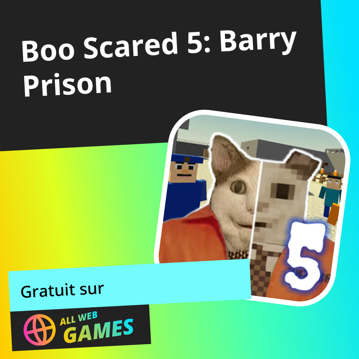 Boo Scared 5: Barry Prison (par Superec Games) : jouez en ligne ...