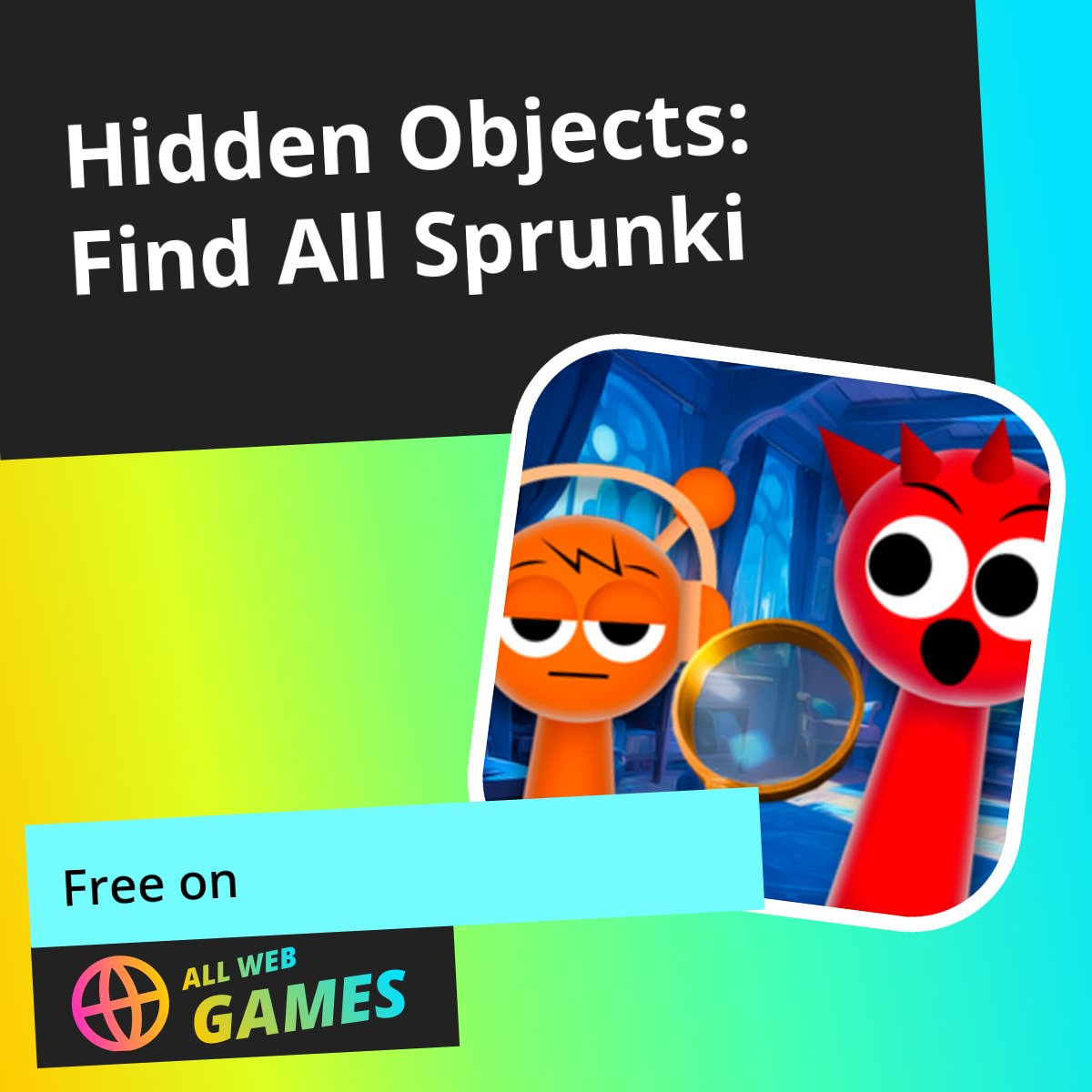 Hidden Objects: Find All Sprunki (by PixelBox): Play Online For Free On ...