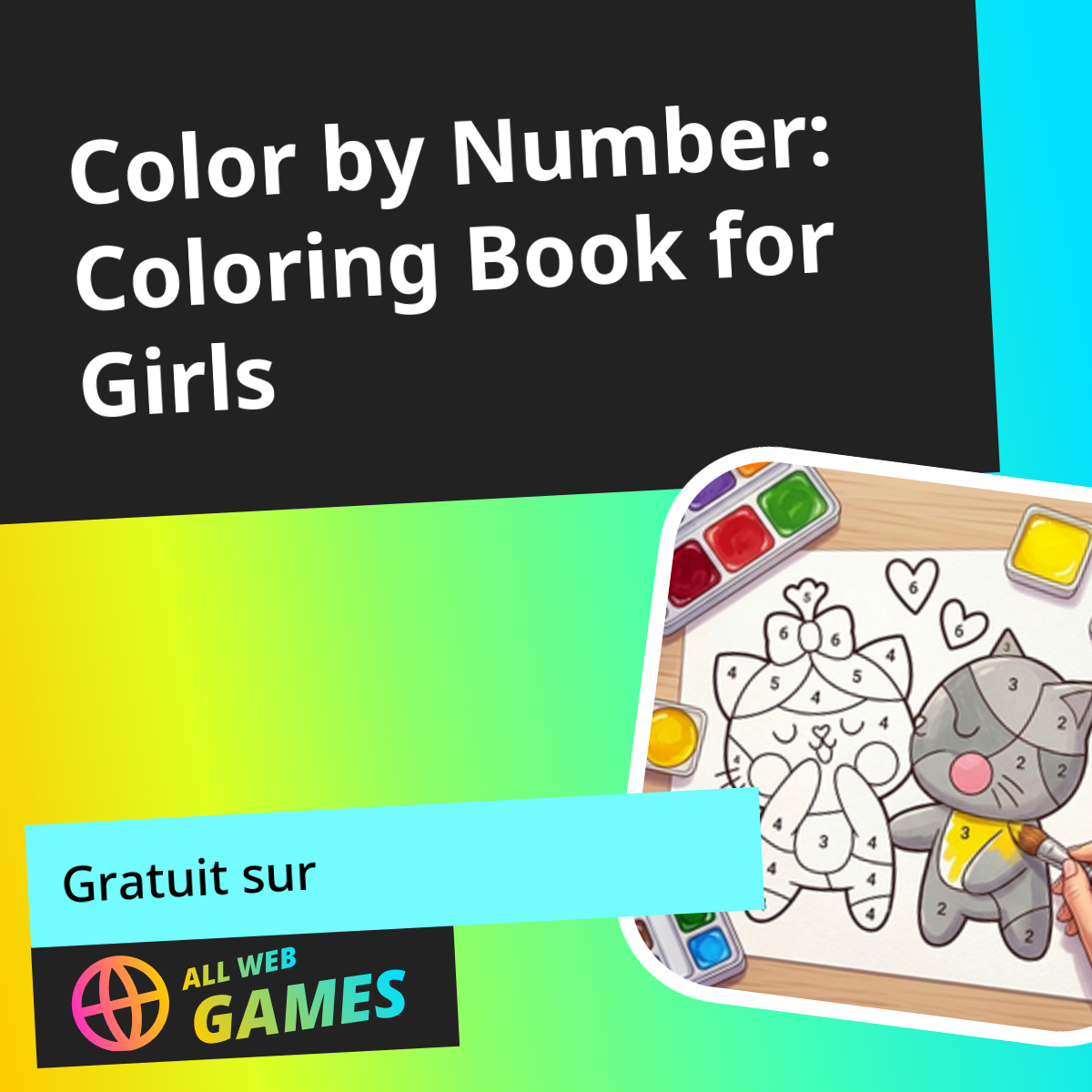Color by Number: Coloring Book for Girls: Jouez en ligne gratuitement ...
