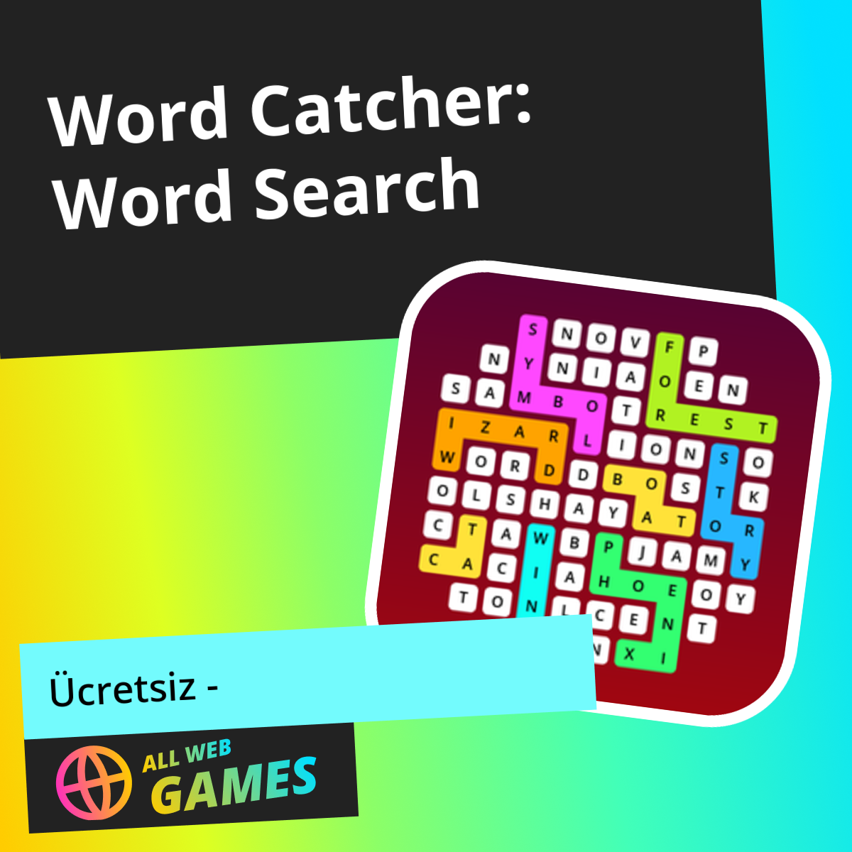 Word Catcher: Word Search: AllWebGames'da Ücretsiz Çevrimiçi Oyna