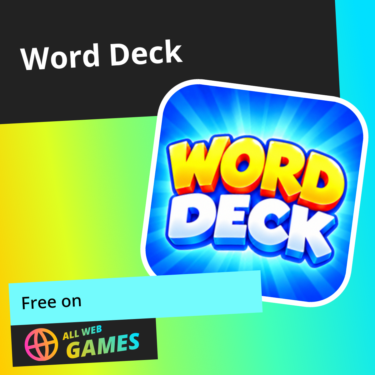 Word Deck: Play Online For Free On AllWebGames