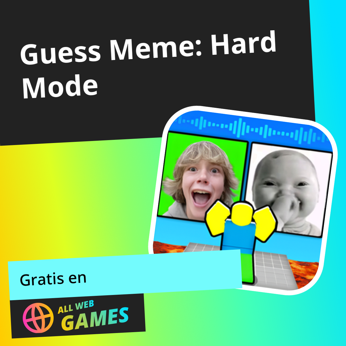 Guess Meme: Hard Mode: Juega Online Gratis En AllWebGames