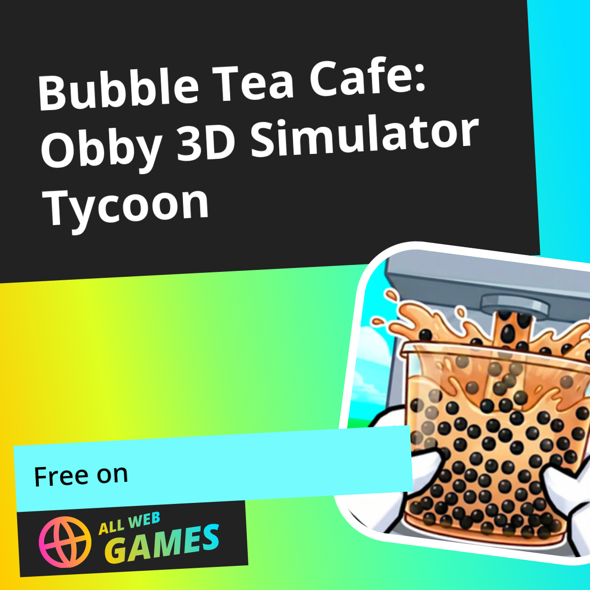 Bubble Tea Cafe: Obby 3D Simulator Tycoon: Play Online For Free On ...