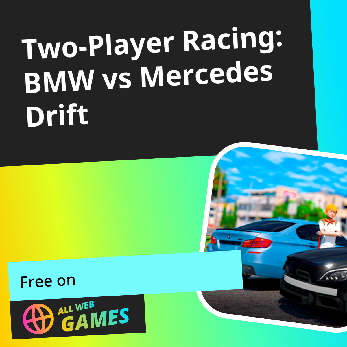 Two-Player Racing: BMW vs Mercedes Drift (بواسطة nowwwki!): العب على ...