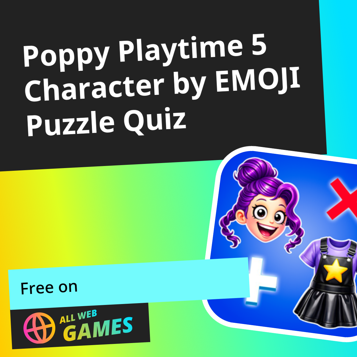 Poppy Playtime 5 Character by EMOJI Puzzle Quiz: Play Online For Free ...